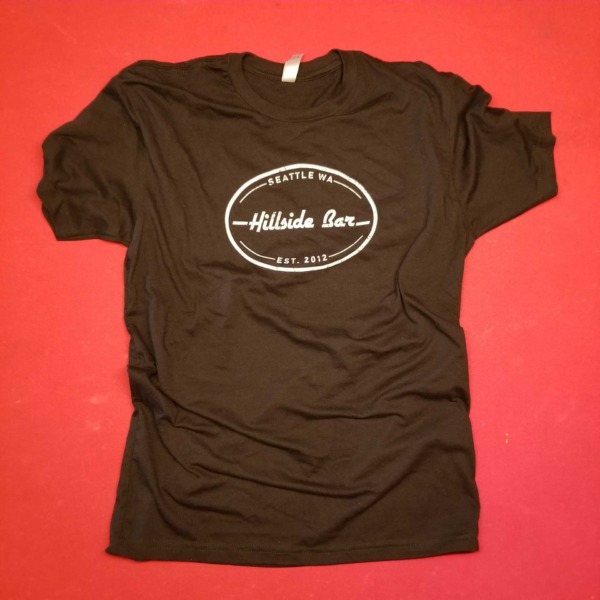 Hillside Mens Logo Tee Black