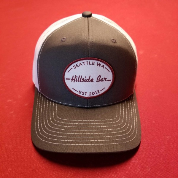 Hillside Trucker Hat Gray