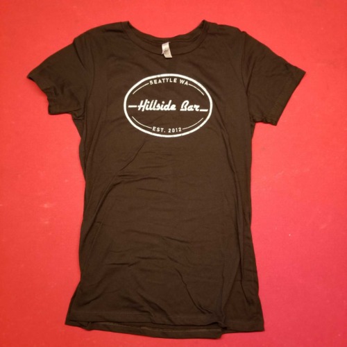 Hillside Womens Logo Tee Black