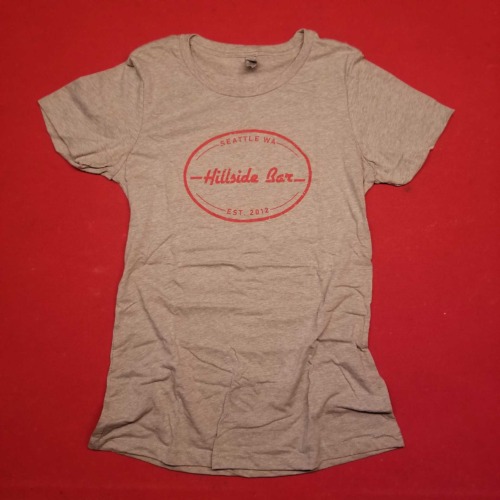 Hillside Womens Logo Tee Gray